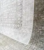 فرش ماشینی نقش خشتی تراکم 3600 و 1200شانه کد 406