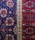 فرش ماشینی نقش افشان کلاسیک تراکم 3600 و 1200شانه کد 417